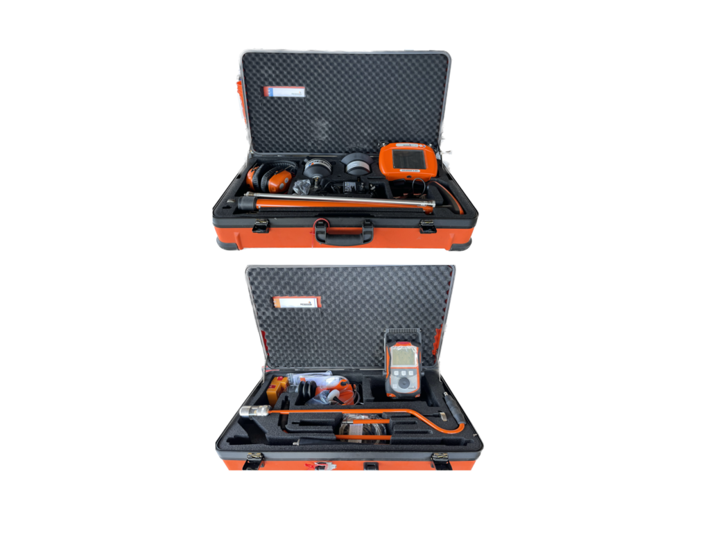 Our Leak Locating Tools: Sewerin Aquaphon 200 Acoustic and Variotec 460 Tracer Gas