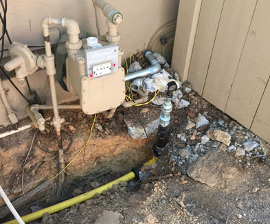 Gas Line Replacement