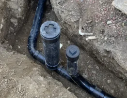 Sewer Cleanout and Backwater Valve