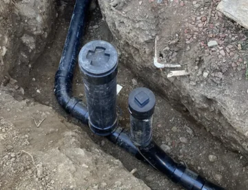 Sewer Cleanout and Backwater Valve