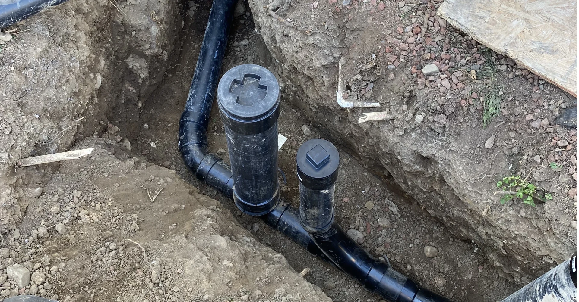 Sewer Cleanout and Backwater Valve