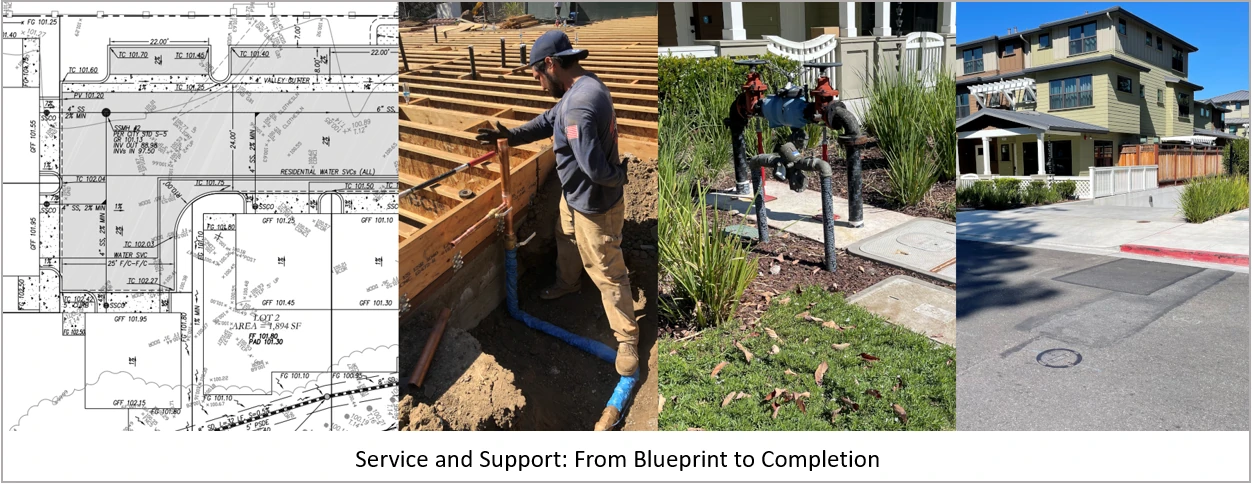 Service and Support from Blueprints to Completion